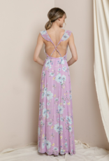 Soieblu Leia Floral Maxi Wrap Dress