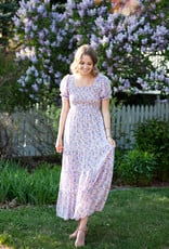 Polagram Sidney Square Neck Floral Maxi Dress (FINAL SALE)