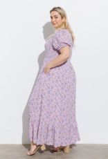 Polagram Sidney Square Neck Floral Maxi Dress (FINAL SALE)