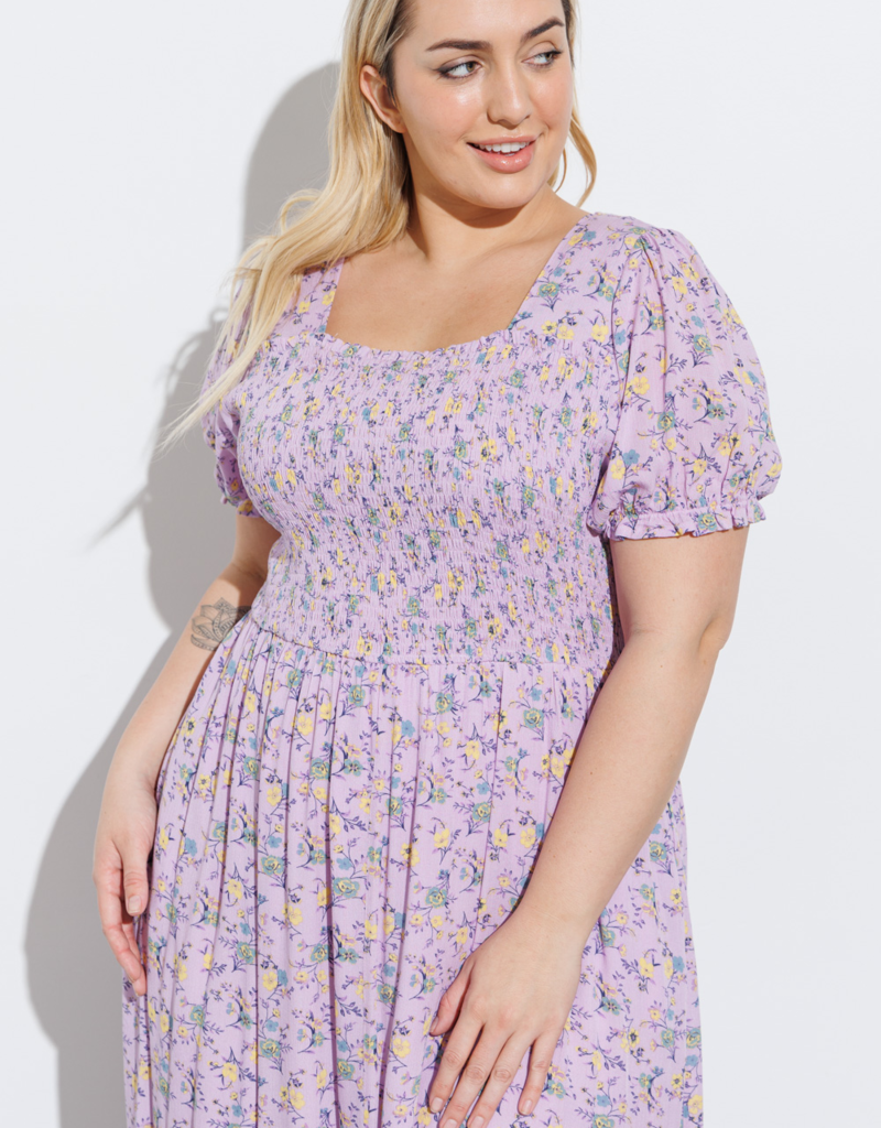 Polagram Plus Size Puff Sleeve Tiered Shirtdress – The Perfect Pair