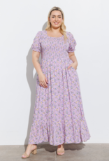 Polagram Sidney Square Neck Floral Maxi Dress (FINAL SALE)