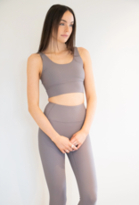 Privilege Royal Ribbed Sports Bra (FINAL SALE)