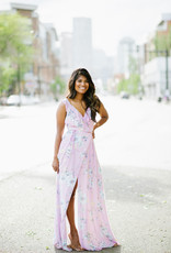 Soieblu Leia Floral Maxi Wrap Dress (FINAL SALE)