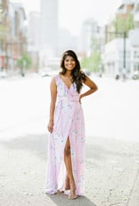 Soieblu Leia Floral Maxi Wrap Dress