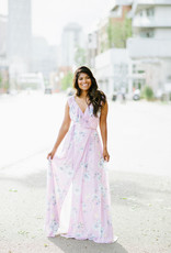 Soieblu Leia Floral Maxi Wrap Dress (FINAL SALE)