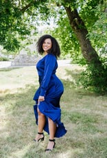 Angel Eye Buttercup Dress in Navy (FINAL SALE)