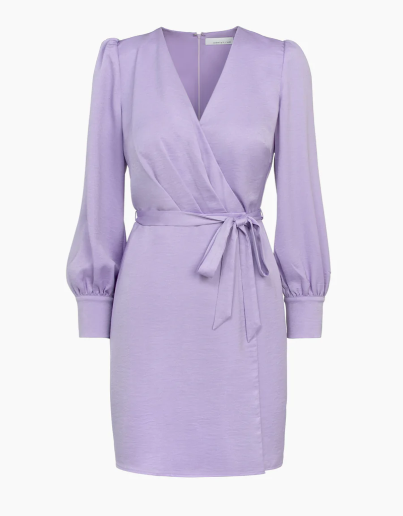 Ellie Faux Wrap Dress - Adorn Boutique