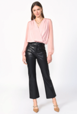 Adelyn Rae Candice Organza Sleeve Blazer (FINAL SALE)