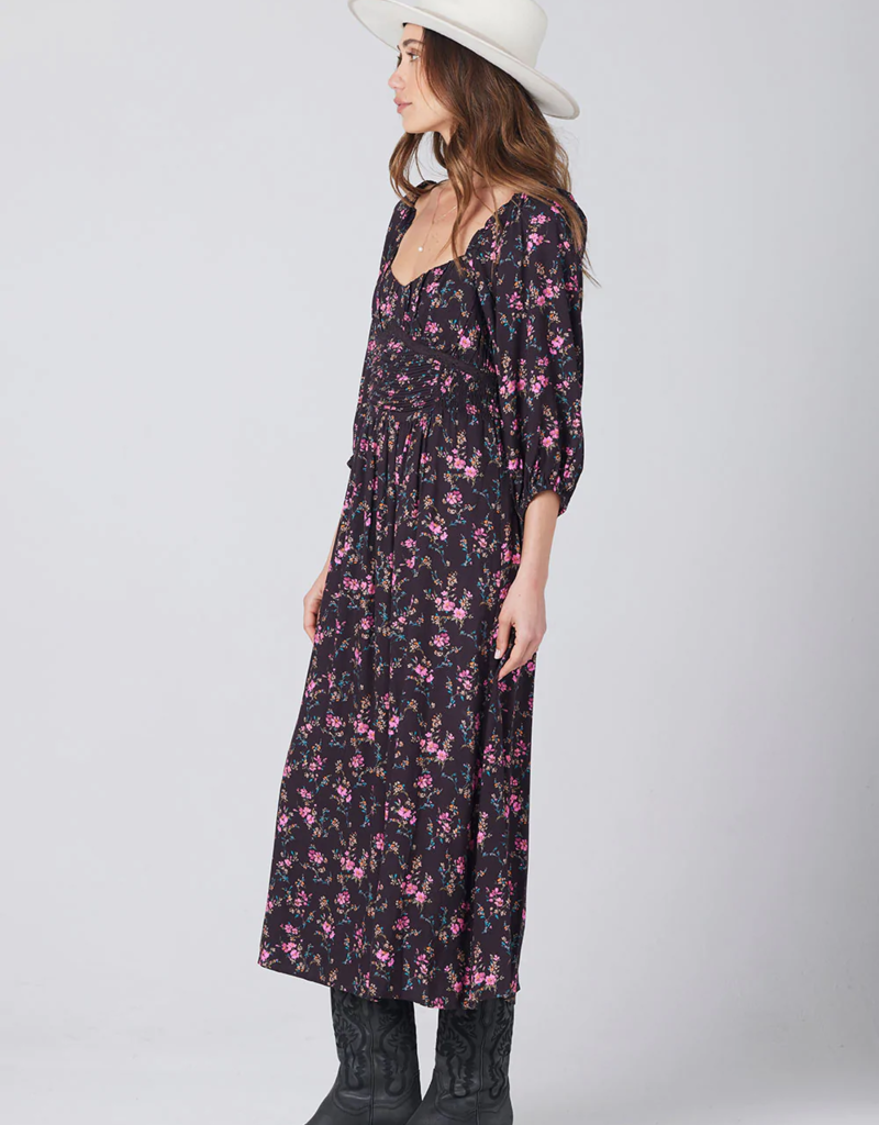 Saltwater Luxe Valencia Midi Dress (FINAL SALE)