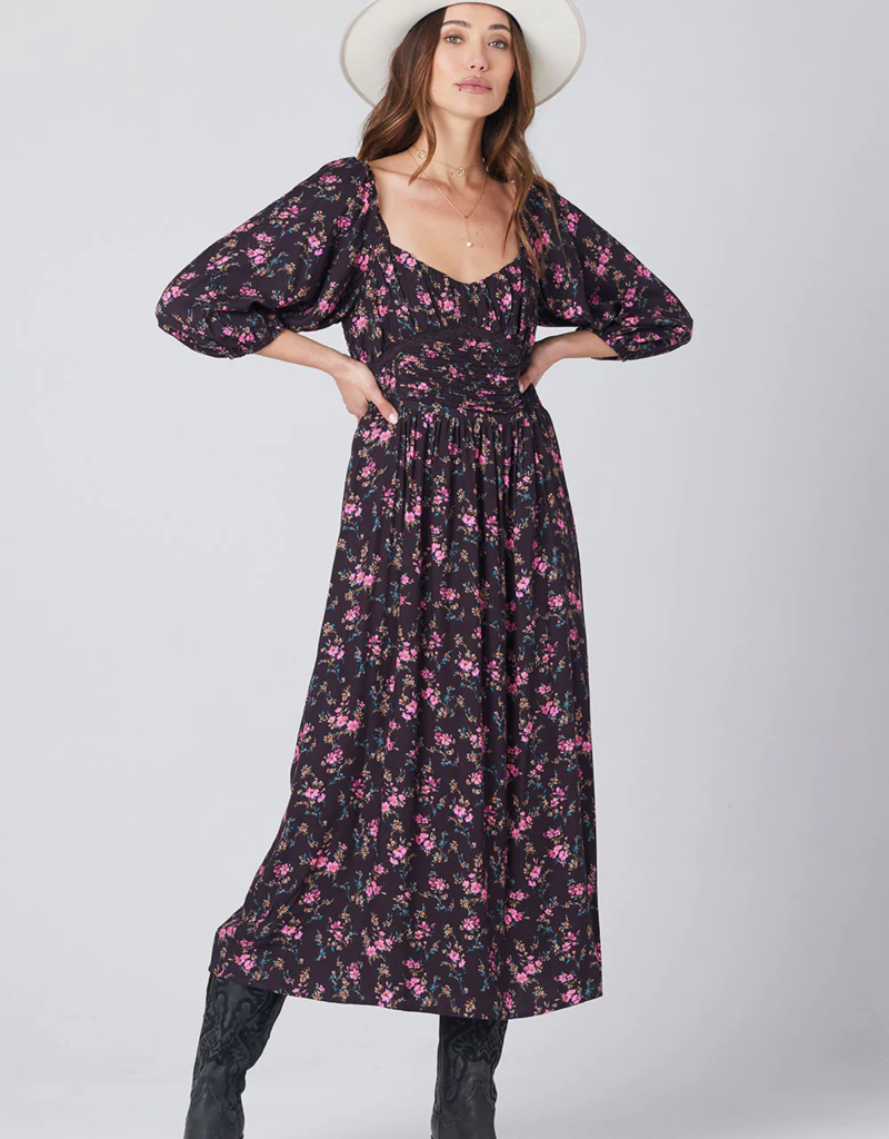 Saltwater Luxe Valencia Midi Dress (FINAL SALE)