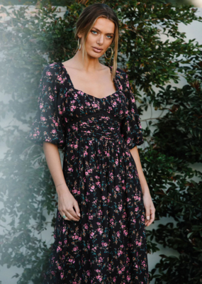 Saltwater Luxe Valencia Midi Dress *Only One Left - Large*