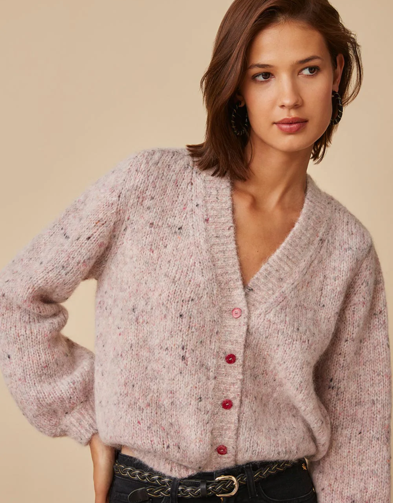 Blanca Mixed Knit Cardigan - Adorn Boutique