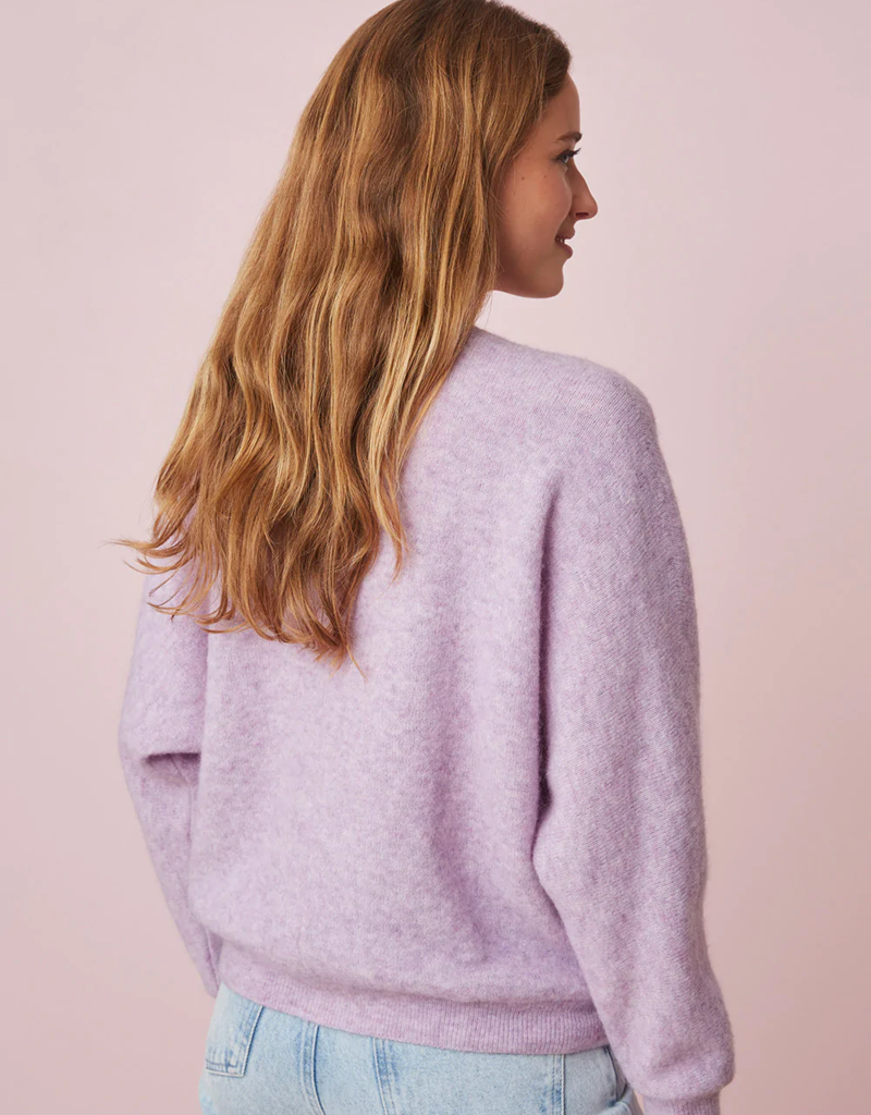 Des Petits Hauts Gilet Babar Cardigan in Crocus