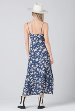 Saltwater Luxe Indigo Floral Tank Maxi Dress