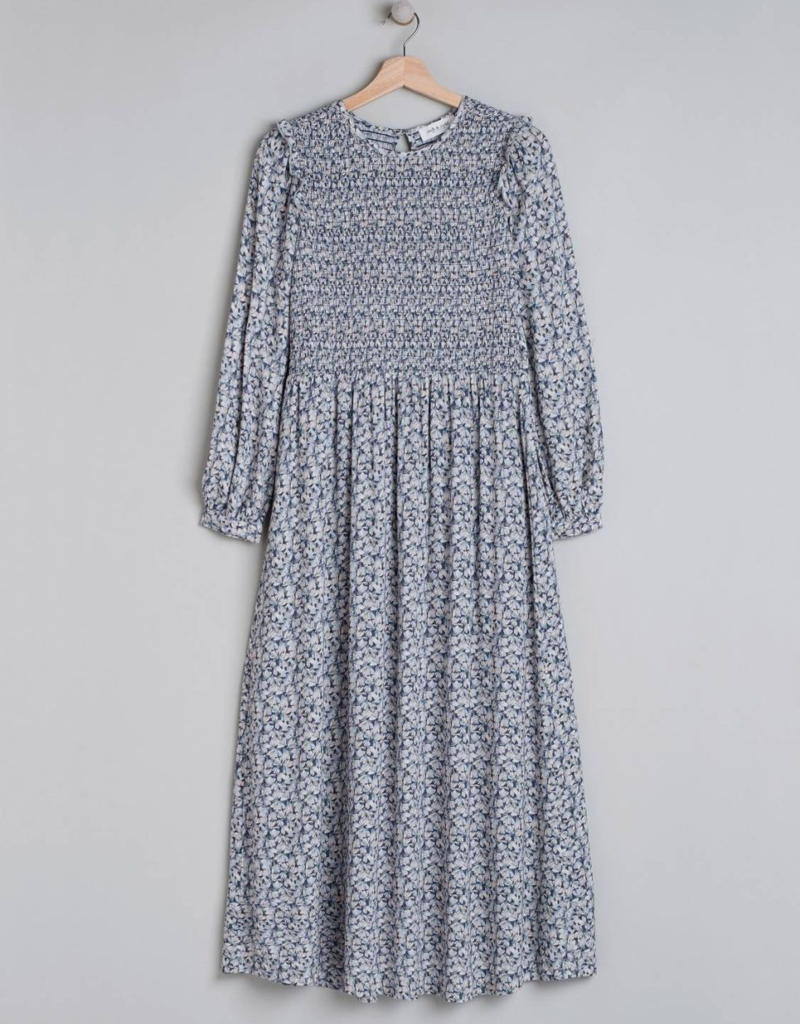Indi and Cold Donna Flower Print Maxi Dress
