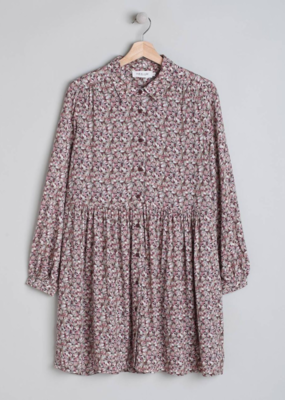 Indi and Cold Mandi Flower Shirt Dress *XXS & XS Left*