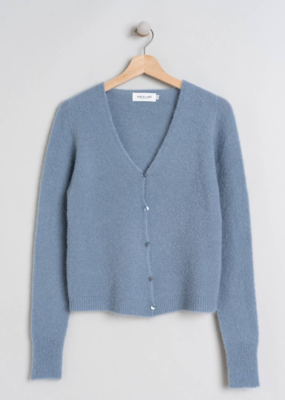 Indi and Cold Blaire Buttoned Mohair Cardigan