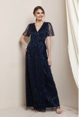 Soieblu Bianca Beaded Maxi Wrap Dress