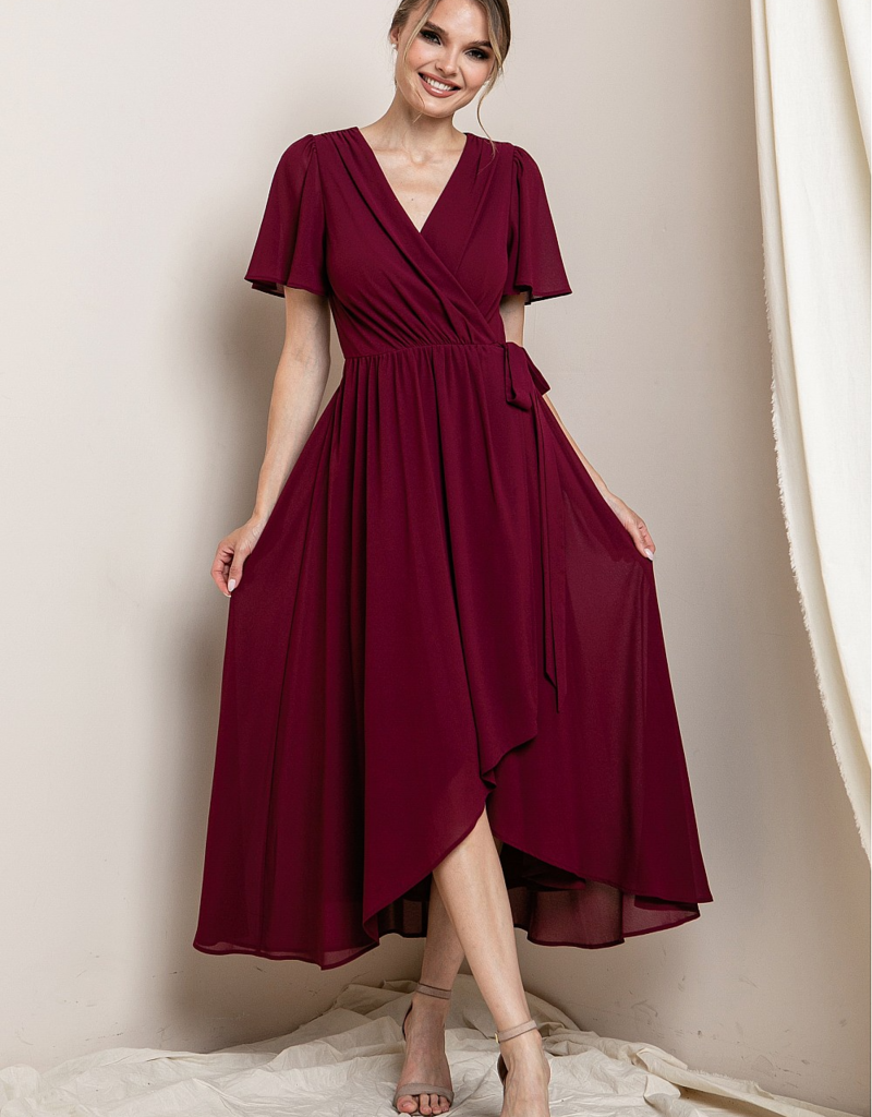 Lexi Wrap Maxi Dress