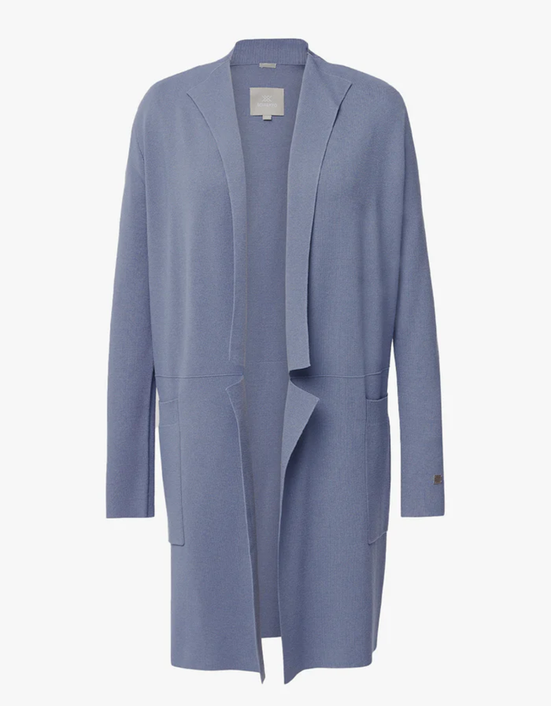 Soia and Kyo Benela Cardigan in Steel Blue