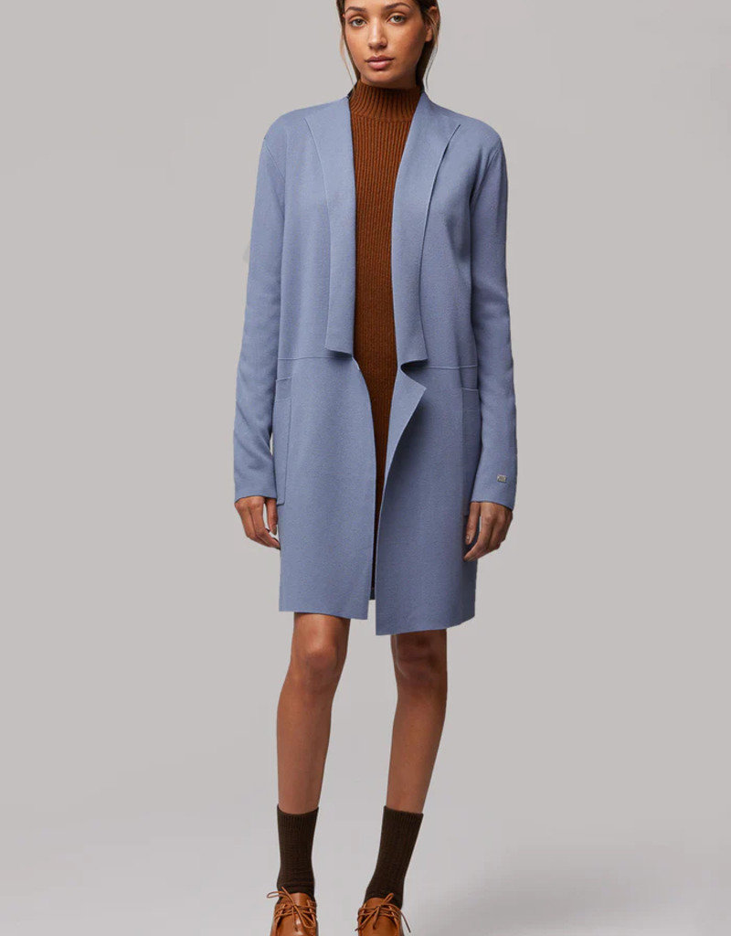 Soia and Kyo Benela Cardigan in Steel Blue (FINAL SALE)