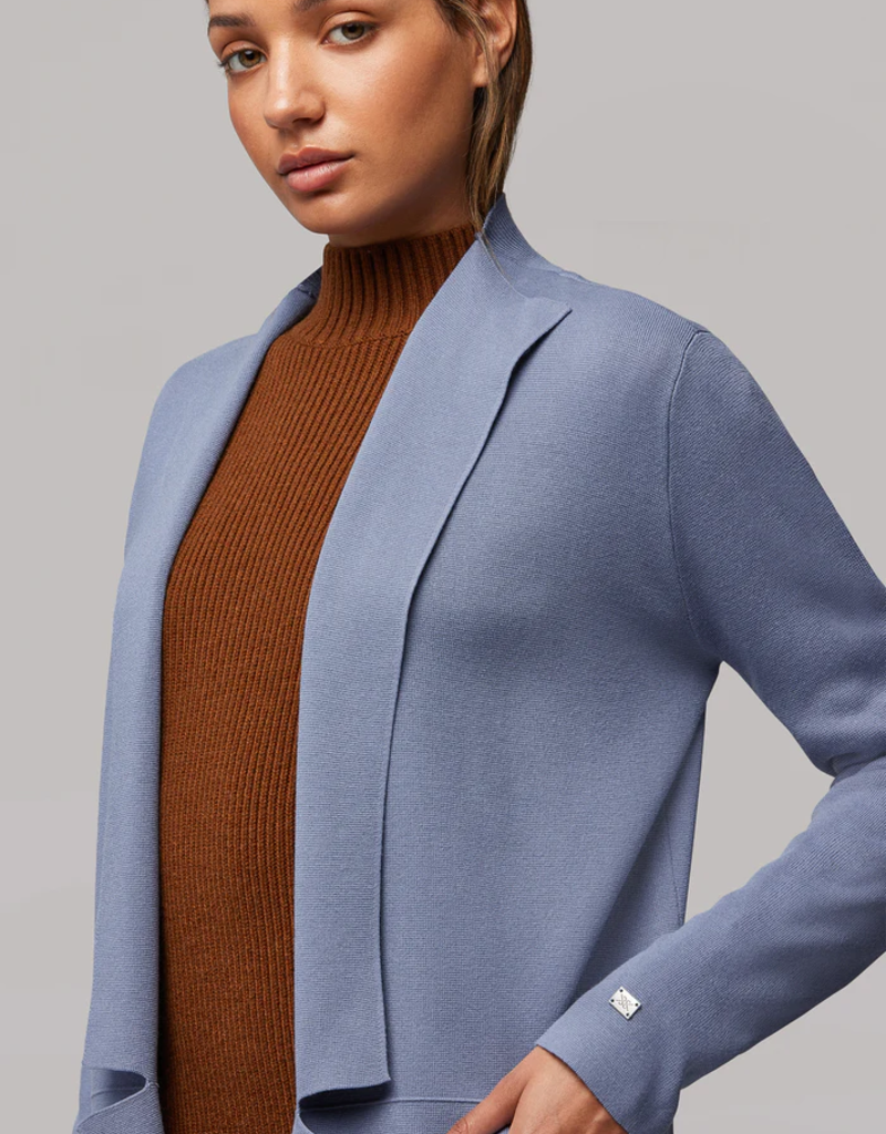 Soia and Kyo Benela Cardigan in Steel Blue (FINAL SALE)