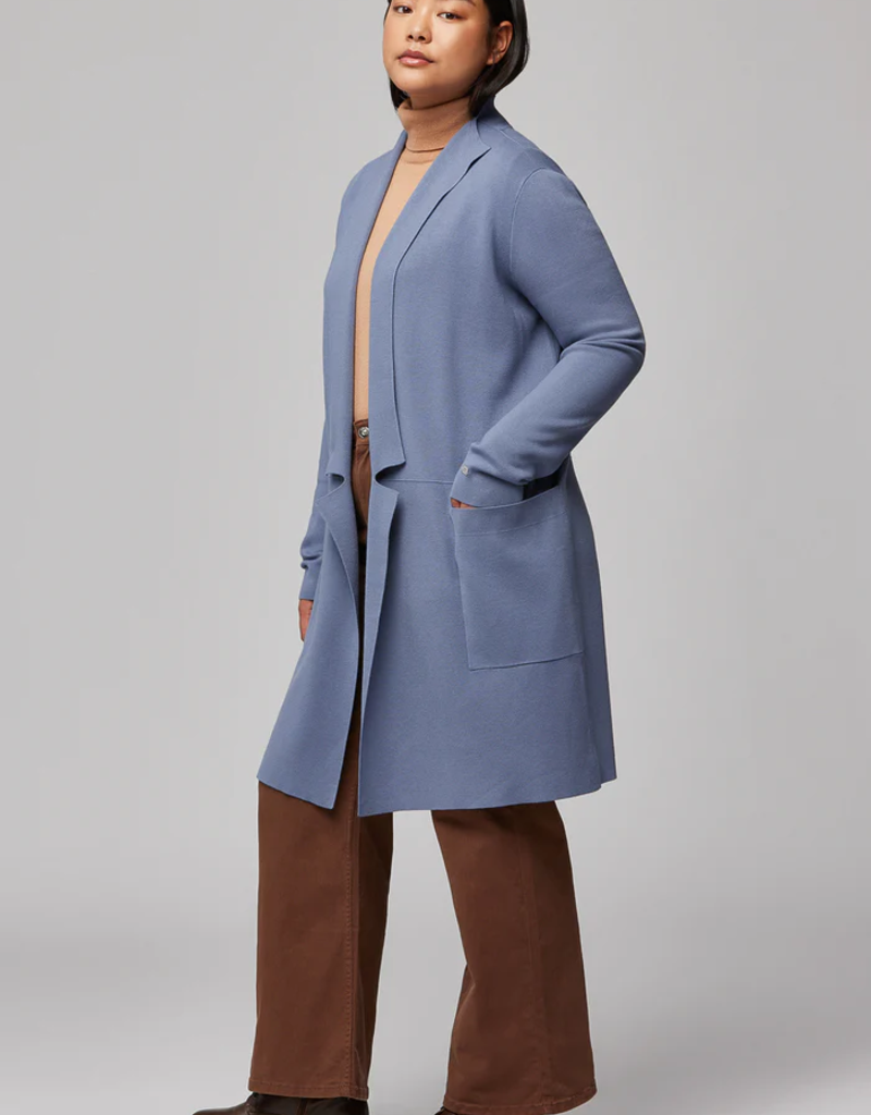 Soia and Kyo Benela Cardigan in Steel Blue (FINAL SALE)