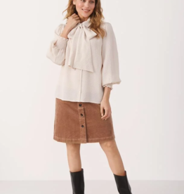 Part Two Rasha Blouse with Bow at Neck