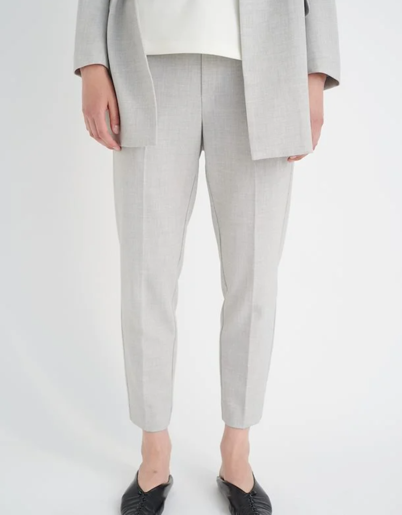 InWear Zella Sandy Grey Flat Pant, 30105579 – Ruby 67 Boutique