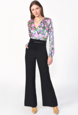 Adelyn Rae Toni Highrise Belted Trouser