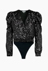 Adelyn Rae Lala Sequin Bodysuit (FINAL SALE)