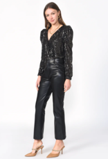 Adelyn Rae Lala Sequin Bodysuit (FINAL SALE)