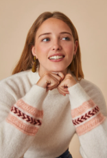 Des Petits Hauts Barista Jumper with Braided Detail (FINAL SALE)