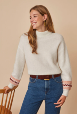 Des Petits Hauts Barista Jumper with Braided Detail (FINAL SALE)