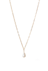 Lisbeth Rosie Pearl Pendant - 14K Gold Filled