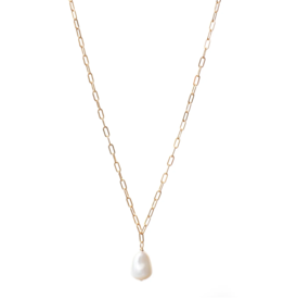Lisbeth Rosie Pearl Pendant - 14K Gold Filled