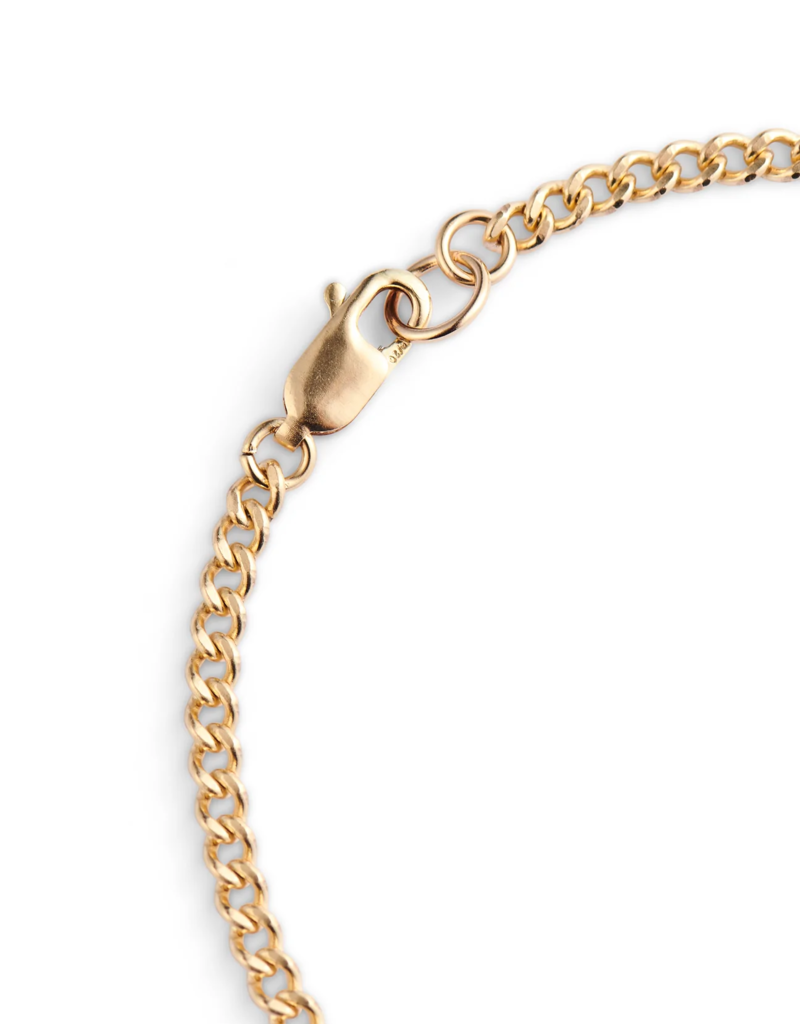 Lisbeth Lila Curb Chain Bracelet