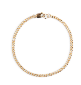 Lisbeth Lila Curb Chain Bracelet