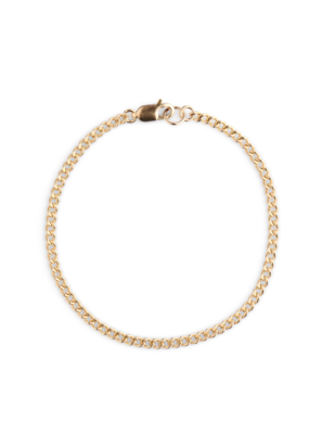 Lisbeth Lila Curb Chain Bracelet