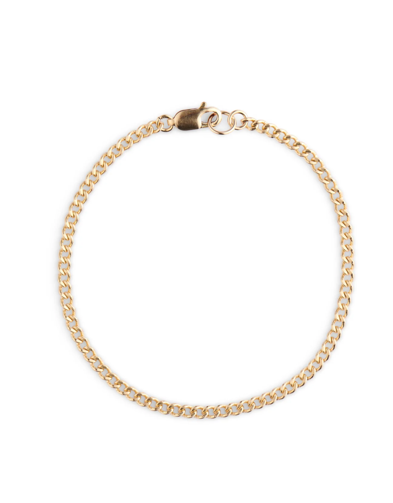 Lisbeth Lila Curb Chain Bracelet