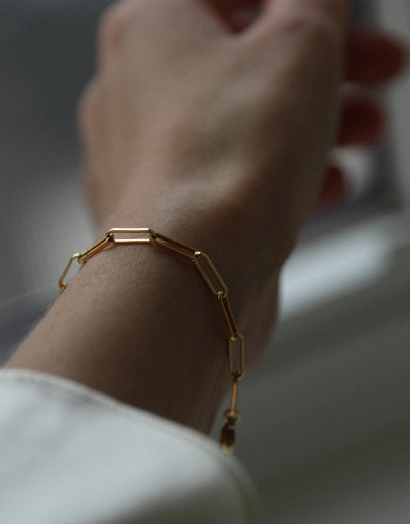 Lisbeth Fia Bracelet - Gold Filled - 7"