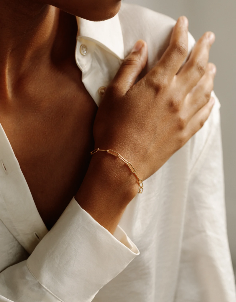 Lisbeth Fia Bracelet - Gold Filled - 7"