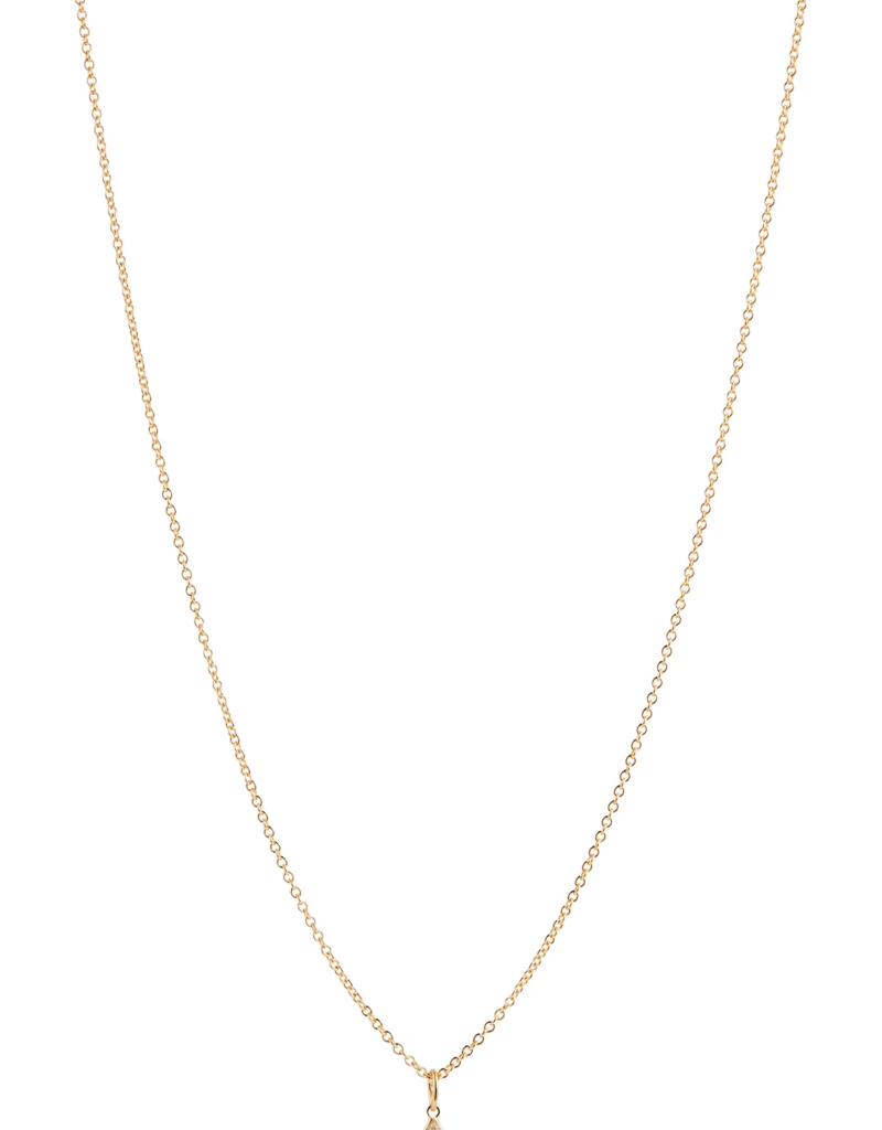 Lisbeth Basel Necklace - Gold with Gemstone Charm