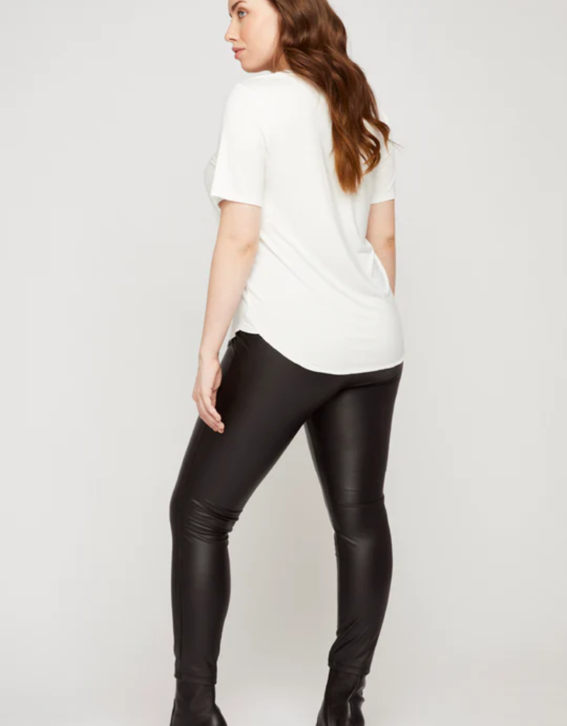 Black Patent Leggings - FINAL SALE