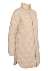 Part Two Olilas Quilted Jacket in Oatmeal