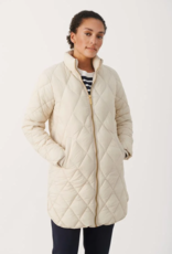 Part Two Olilas Quilted Jacket in Oatmeal