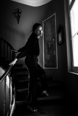 Molly Bracken Judith High Waist Satin Pant (FINAL SALE)