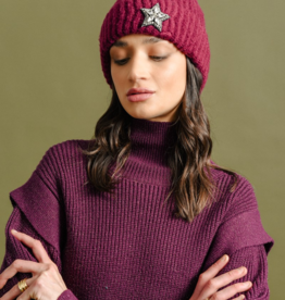 Molly Bracken Star Knit Toque *Two Colours*