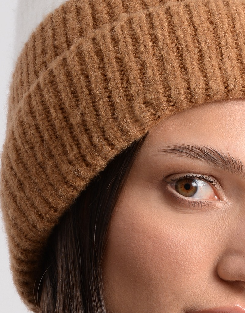 Molly Bracken Bi-Colour PomPom Beanie