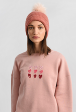 Molly Bracken Bi-Colour PomPom Beanie